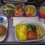 I pasti in aereo e la decadenza