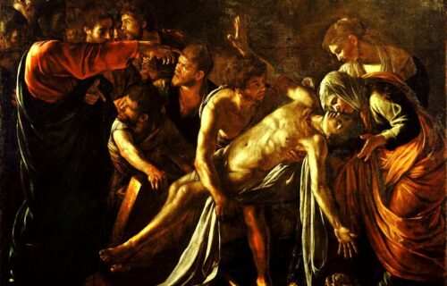 Caravaggio, La Resurrezione di Lazzaro